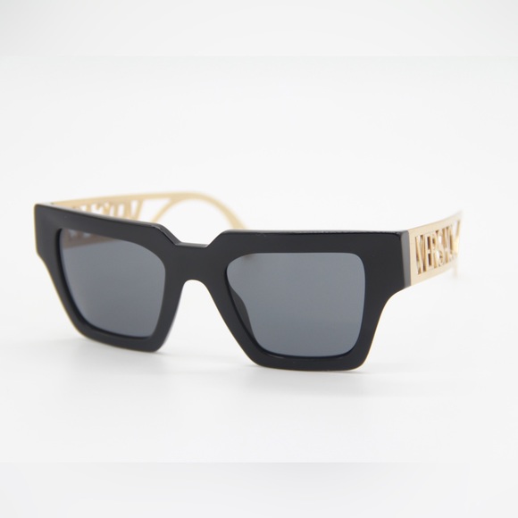 NEW VERSACE WOMEN’S SUNGLASSES VE4431 GB1/87 EYEWEAR VERSACE MOD 4431 BLACK - Picture 5 of 13